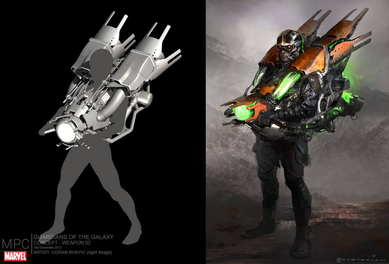 Illustration for article titled Concept Art Of The Alien Race That Was Cut From Guardians Of The Galaxy